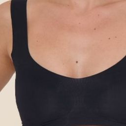 Krvvy Solid Medium Coverage Removable Padding Bralette Bra image 4