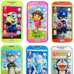 sgmsc My First Mobile Phone with Touch Screen Light and Sound Mobile Toy for Kids image 5