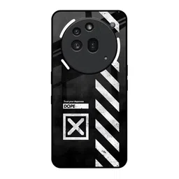QRIOH Duality Design Printed Nothing Phone 3a Pro Glass Back Case Mobile Accessories-picture-25