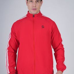 GOTO Men Mock Collar Striped Casual Lightweight Bomber Jacket-13
