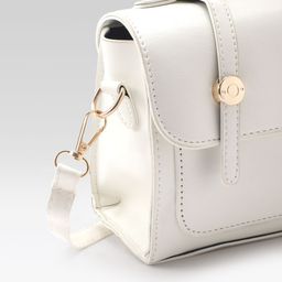 Mast & Harbour Structured Satchel Comes with a Keychain image 4