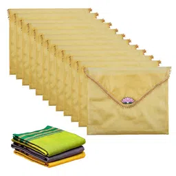 Kuber Industries Gold-Toned Set of 6 Regular Multi-Utility Organisers-6