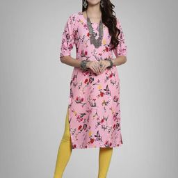 Ethnic basket Women Multicoloured Kurtas-picture-35