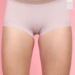 wincly fashion Women Pack Of 3 Mid-Rise Boy Short Briefs-picture-23