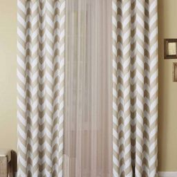 Dekor World Multicoloured Set of 3 Long Door Curtain-image-62