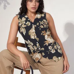 Fashfun Women 1 Floral Print Regular Top-89