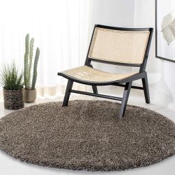 Silver Polyester Area Rug-image-26