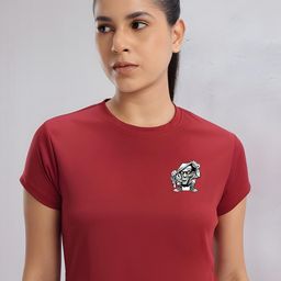 DressBerry Women Maroon Tshirts-image-87