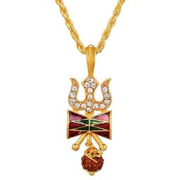 Anvika Gold-Toned Brass Pendant-image-102