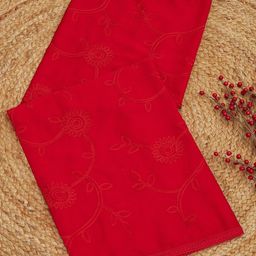 Soch Floral Embroidered Thread Work Chiffon Dupatta-21