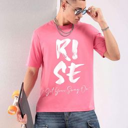 Tees Da Men Typography Printed Round Neck Cotton T-shirt-image-91