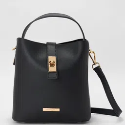 Forever Glam by Pantaloons Women Textured Bucket Shoulder Bag-94