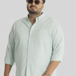 Snitch Men Relaxed Opaque Striped Casual Shirt-picture-22