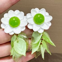 StyleCast x Revolte Floral Shaped Drop Earrings-image-64