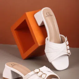 Carlton London Women Block Heel Sandals-picture-43