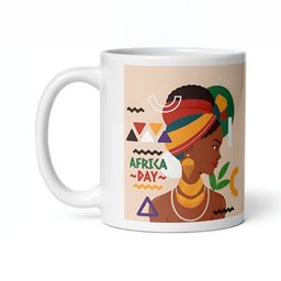 Mr UVD White & Brown Graphic Printed Ceramic Glossy Mug 350 ml-image-8