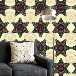 ArtzFolio Printed UV-Resistant Anti-Bacterial Vintage Ethnic MotifPeel & Stick Wallpaper-image-52
