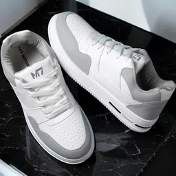 Free Kicks Men White Synthetic Leather Casual Shoes-picture-14
