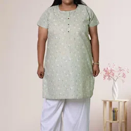 myplusfashion Women Floral Printed Kurta-53