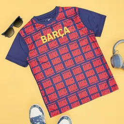 Pantaloons Junior Boys Typography Printed Round Neck T-Shirt-image-77