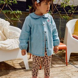 KIABI Infant Girls Mid Rise Ankle-Length Leggings-picture-48