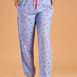 Style Shoes Women Printed Mid-Rise Trouser-image-61