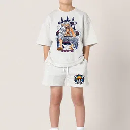 BAESD Boys Printed T-shirt with Shorts-picture-14