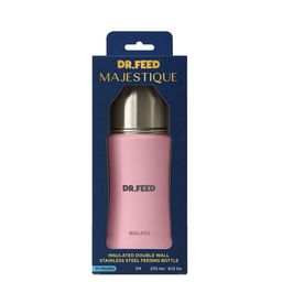Adore Dr.Feed Majestique Pink Insulated Feeding Bottles270ml-image-32
