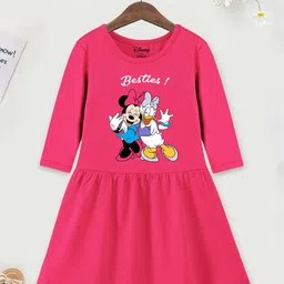 YK Disney Print Fit & Flare Dress-picture-58
