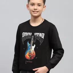 Monte Carlo Boys Typography Print Sweatshirt-image-64