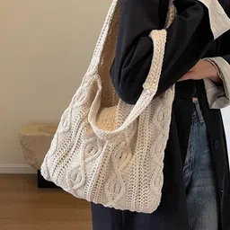 StyleCast x Revolte Bucket Handheld Bag with Cut Work-14