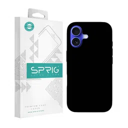 SPRIG Solid Printed iPhone 16 Plus Bumper Case Mobile Accessories-51