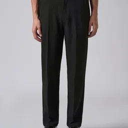 Banana Club Men Black Relaxed Fit Trouser-picture-52