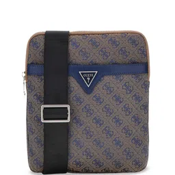 GUESS Printed Messenger Bag-4