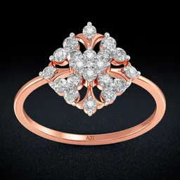Joyalukkas Glimmering Snowflake Diamond Ring-1.85 gm-image-85
