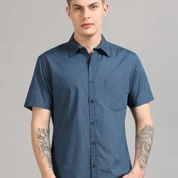 HERE&NOW Men Opaque Casual Shirt-picture-40