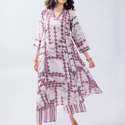 BAESD Women Printed Regular Kurta with Palazzos-picture-27