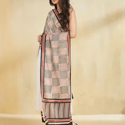 Fabindia Geometric Printed Cotton Dupatta-17