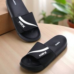 HRX by Hrithik Roshan Men Printed Sliders-picture-6