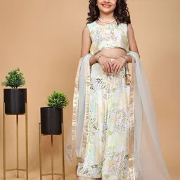 Jogmaya Fashion Girls Printed Ready to Wear Lehenga & Blouse With Dupatta-picture-55