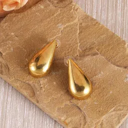 StyleCast Gold-Plated Teardrop Shaped Studs-picture-43