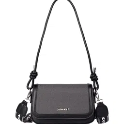 Luvoksi Women Textured PU Structured Sling Bag-7