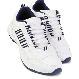 PENNEN Men Mesh White Casual Shoes-image-7