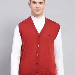 Monte Carlo Men Woollen Sweater Vest-image-41