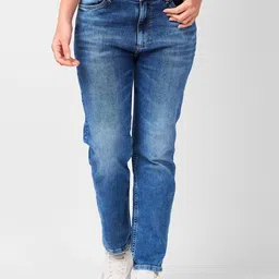 IZEL Women Slim Fit Low Distress Light Fade Stretchable Jeans-image-91