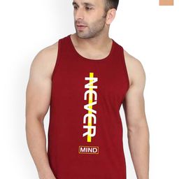 SLOWLORIS Men Pack Of 2 Sleeveless Printed Bio-Wash Combed Cotton Innerwear Gym Vest-picture-30