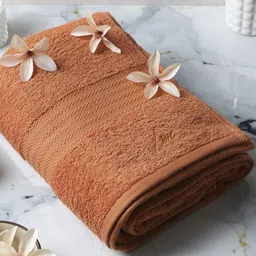 Monte Carlo Orange Cotton 400 GSM Bath Towel-34
