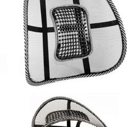 Acupressure Chair Back Rest Car Seat Lumber Support Lumbar Support (Black) Back / Lumbar Support-28
