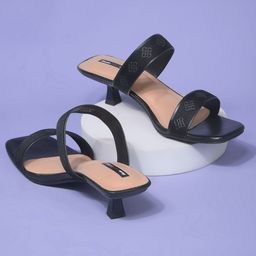 Bata Women Kitten Heel Sandals-image-95