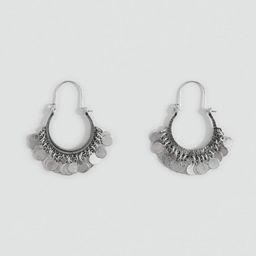 MANGO Teen Girls Contemporary Hoop Earrings-picture-11